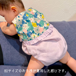 お肌に優しいベビーロンパース１８ 4枚目の画像