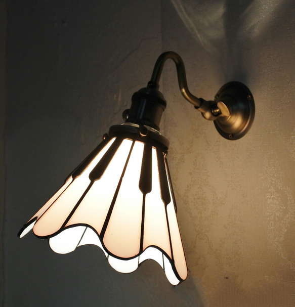 ピアノ 壁付け ブラケット ランプ ステンドグラス 照明 壁用