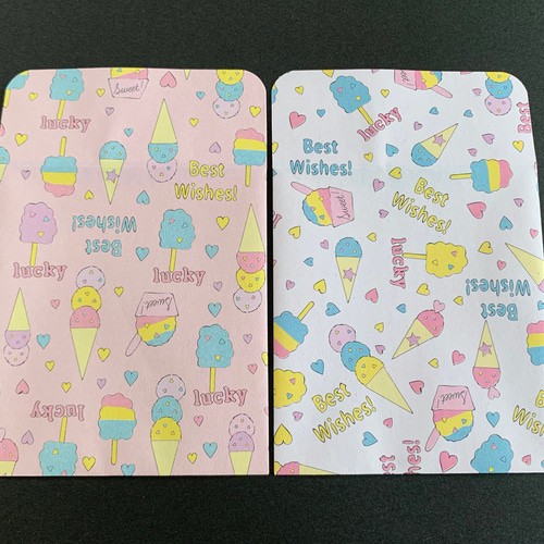 送料無料】 ポチ袋 スイーツ柄 No.419 ポイント利用 おすそ分け