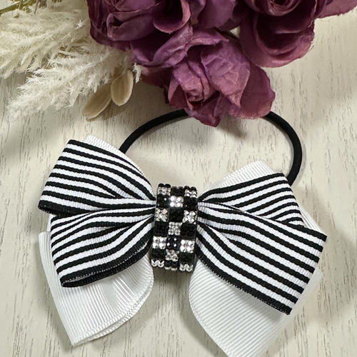 ◇再販◇ラスト1◇マルシェでご購入頂きました◇リボン ヘアゴム 女性