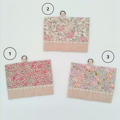 受注制作】選べる3種 折りたたみポケットティッシュケース