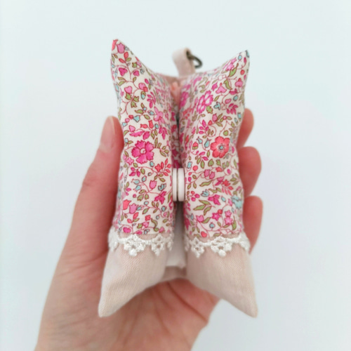 受注制作】選べる3種 折りたたみポケットティッシュケース リバティ