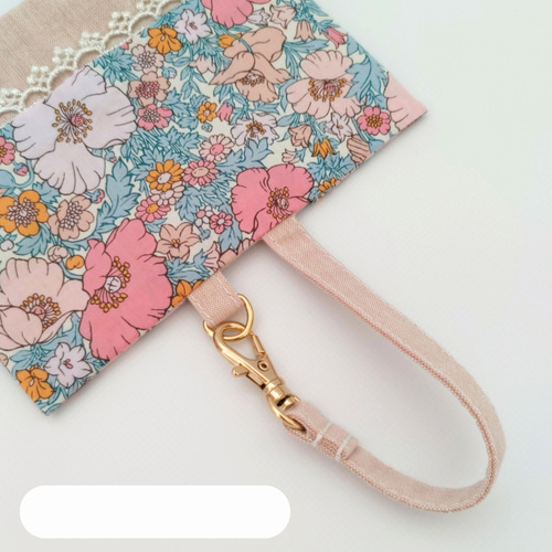 受注制作】選べる3種 折りたたみポケットティッシュケース リバティ