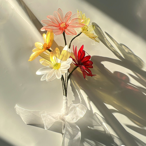 がーべらさん専用 単品販売】ガーベラ 1本 ※カラー選択必須 一輪挿し・花瓶・花器 Cuore