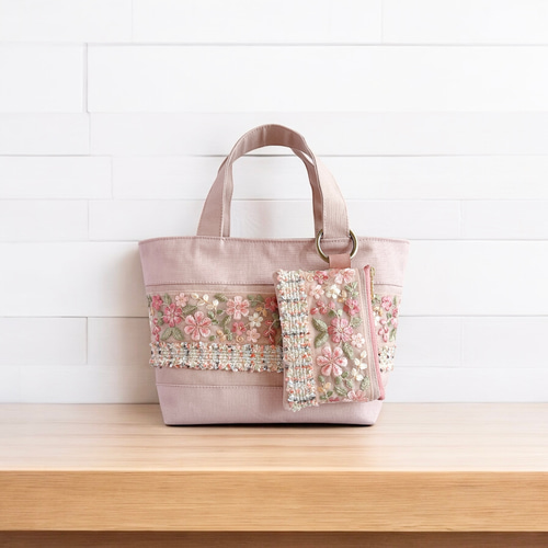 むにゅ Puku Dreamingトートバッグ ポーチ セット むにゅ プクプク puku dreaming Ubyspickandspan