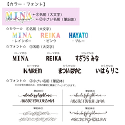 耐水☆強粘着☆名前　シール　6枚　ステッカー　名入れ　　ネームシール  スマホケース　水筒　ipad PC　入園　入学　 6枚目の画像