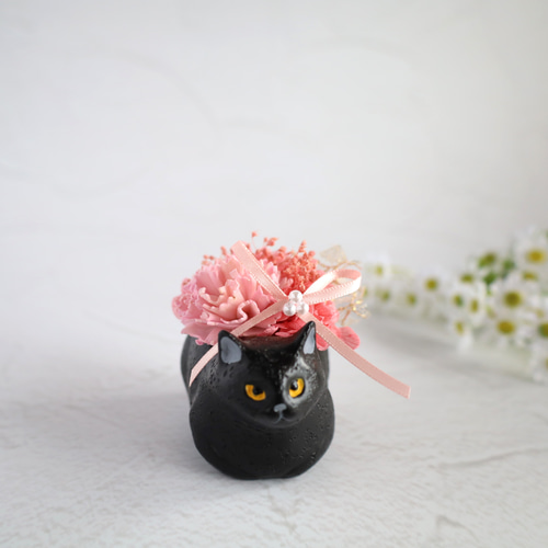 ほっこりnekoちゃん✶ThanksMom♡LP/ 猫 母の日 母の日フラワー お祝い