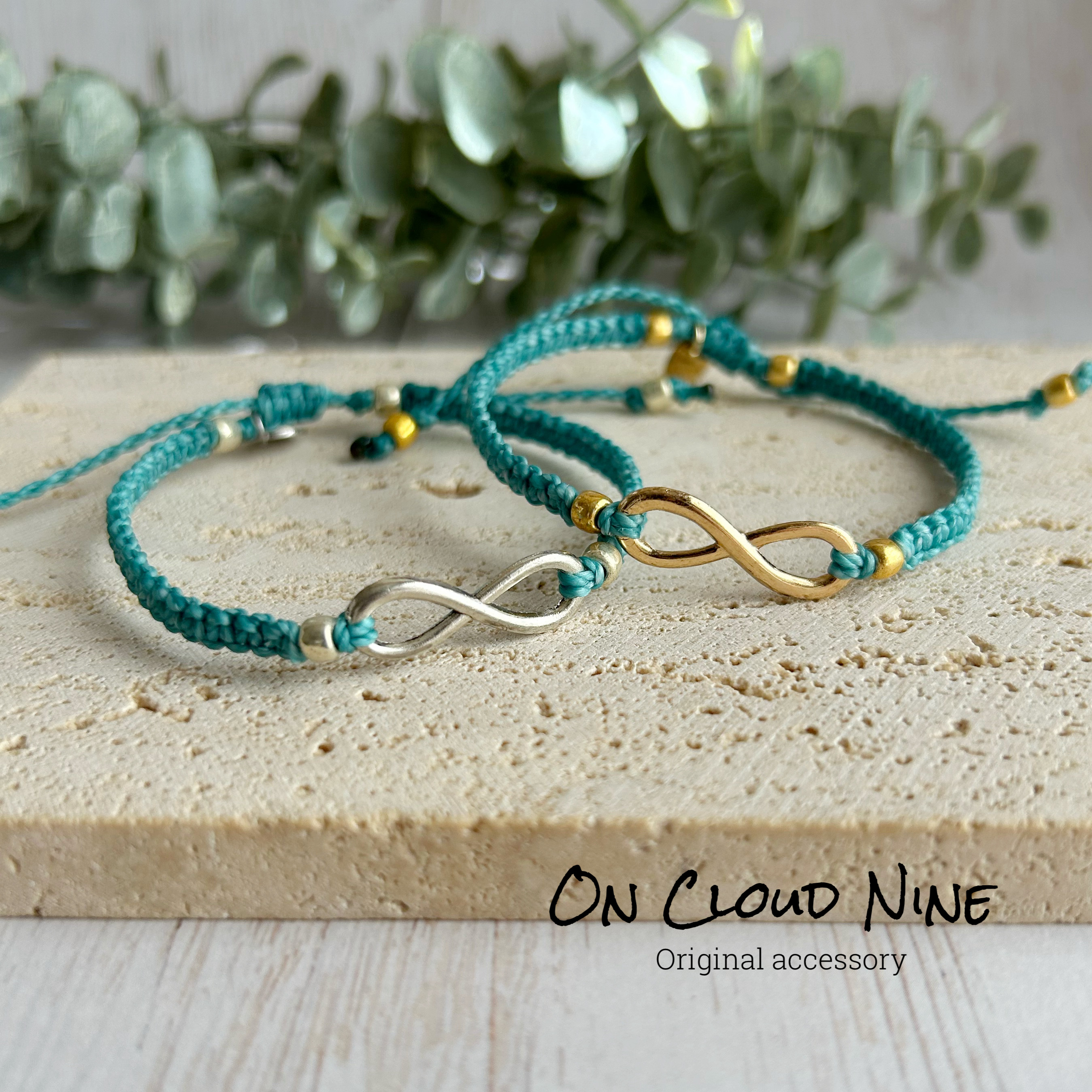 ◆ご参考にしてください ブレスレット ワックスコード 付け方