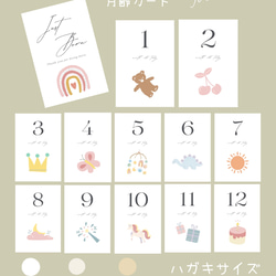 ひまわりページ　マンスリーカード 5.マンスリーカード 月齢カード（ひまわり お花 flower シンプル