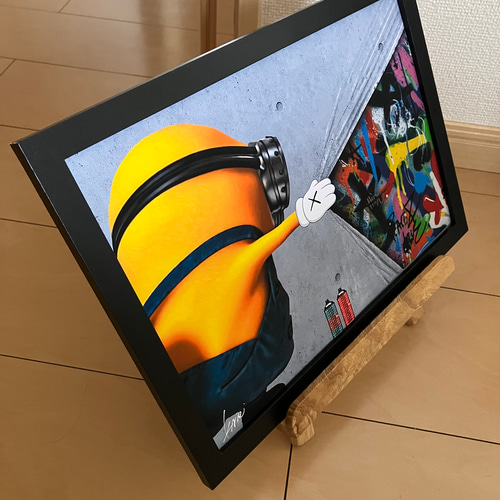 KAWS type☆オマージュアートインテリアポスター#197☆カウズ