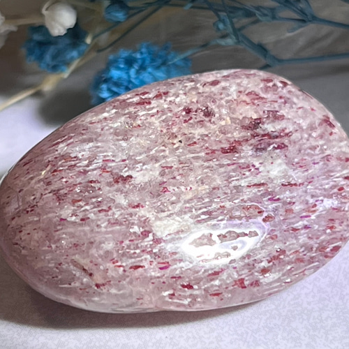 天然石 ＊ 原石 ストロベリークォーツ 苺水晶