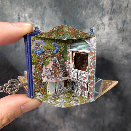 キット】アリスの不思議なおうち 豆本ドールハウス キット 豆本ドール