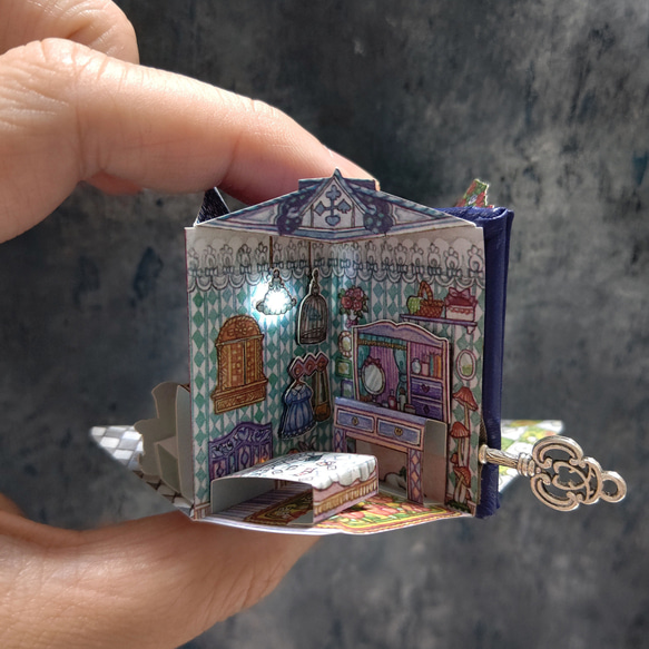 キット】アリスの不思議なおうち 豆本ドールハウス キット 豆本ドール