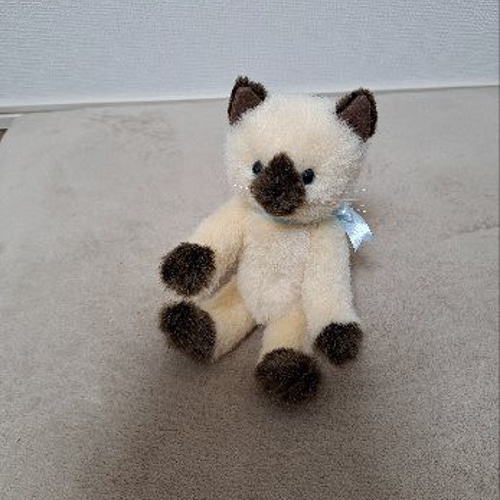 テディベアタイプのシャム猫ちゃん ぬいぐるみ Hiromi.M 通販 18910733