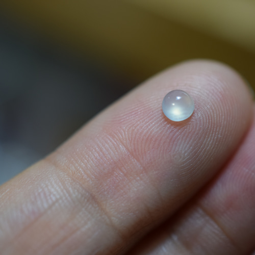 天然ミャンマー産Aランク翡翠スカイブルーのバンクルAB1086