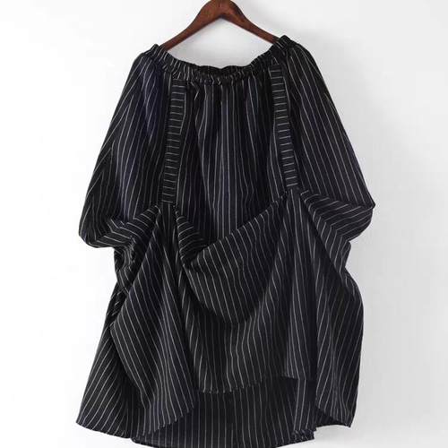 足元を優雅に見せるたくし上げデザイン♪フィッシュテールスカート