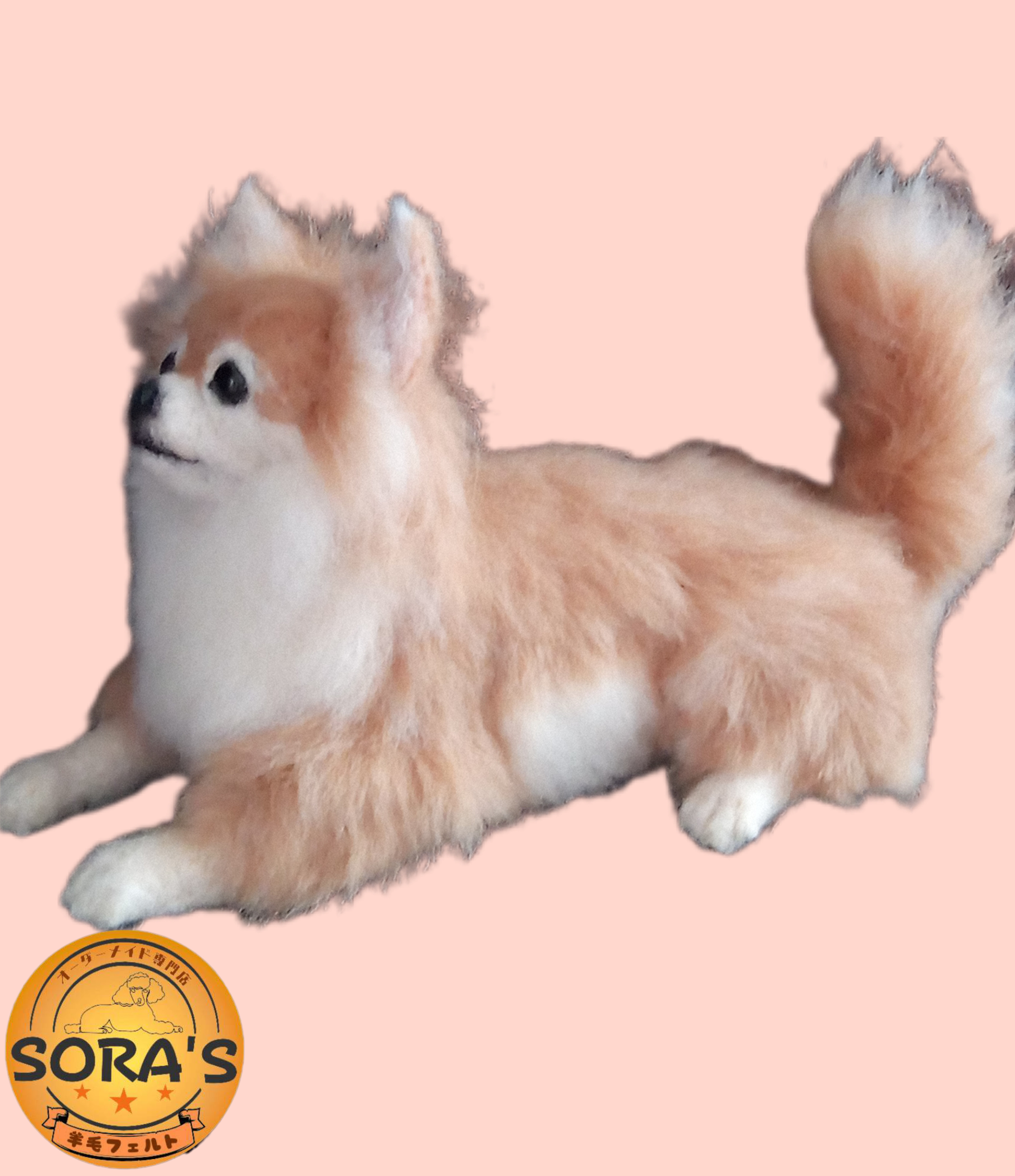愛犬さんの羊毛フェルトオーダー・わんちゃん制作 フェルト、羊毛