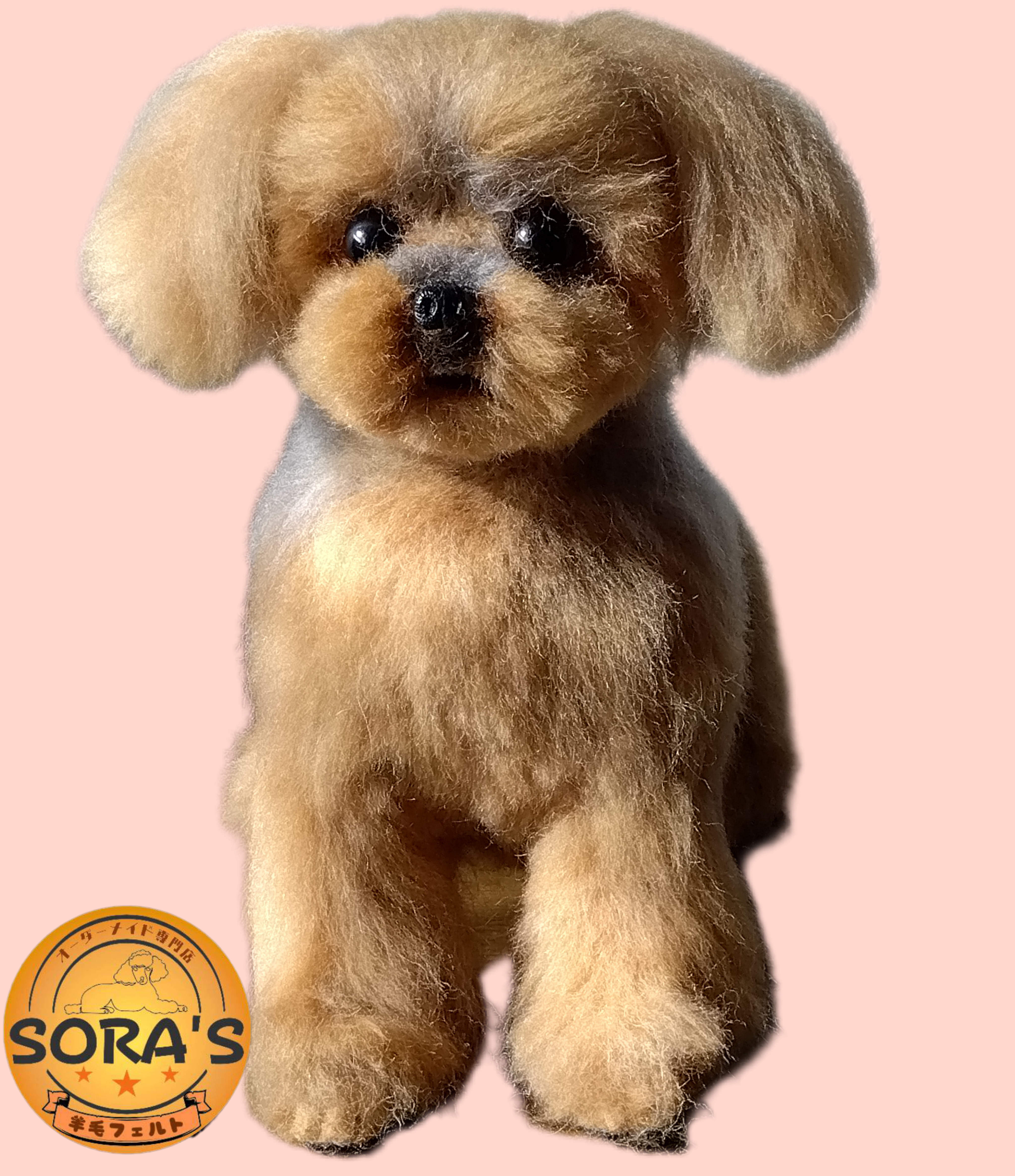 愛犬さんの羊毛フェルトオーダー・わんちゃん制作 フェルト、羊毛