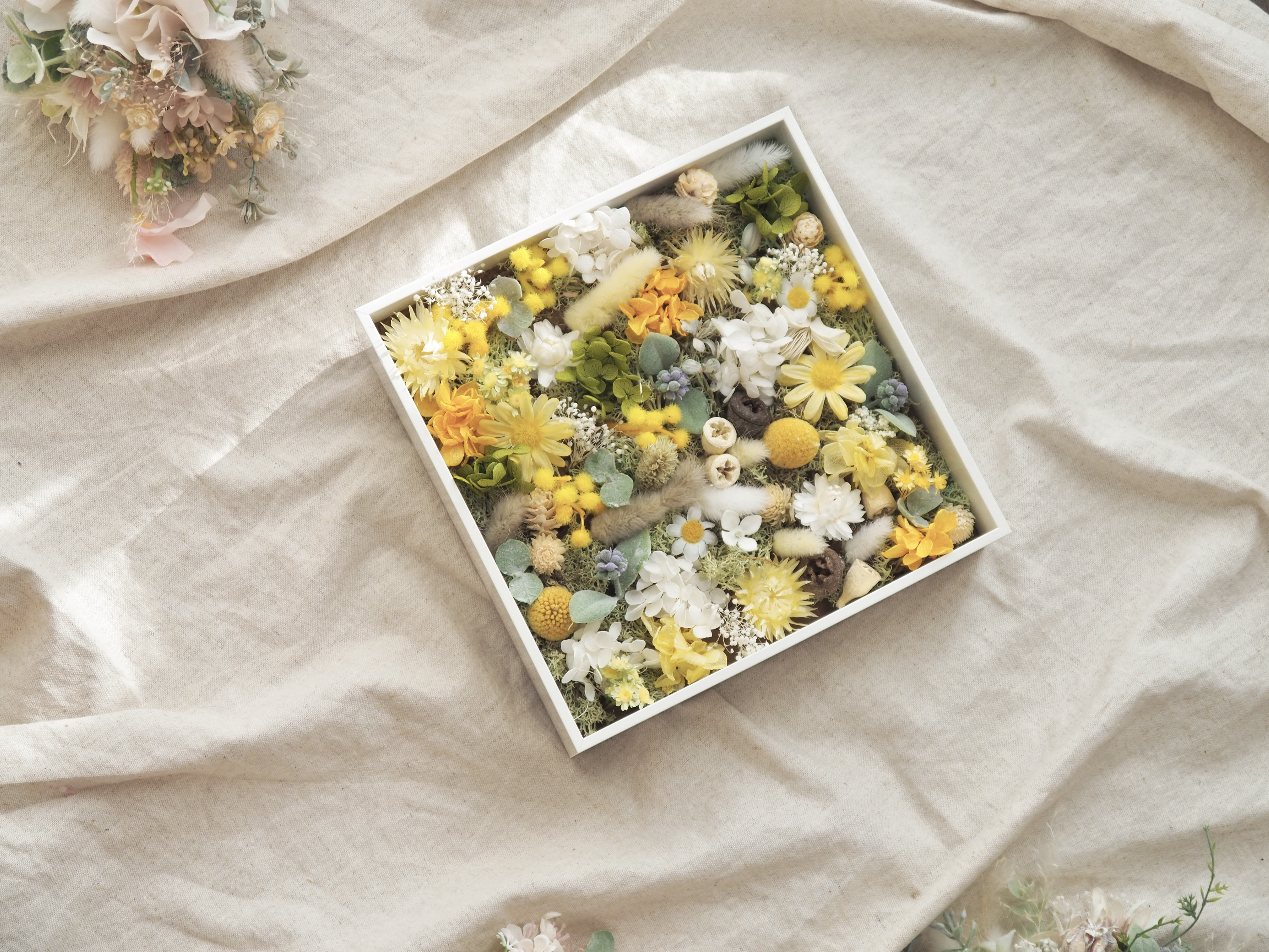 【35〜80名様分】ゲスト参加型　結婚式証明書　70本✴︎スクエア　ミモザ