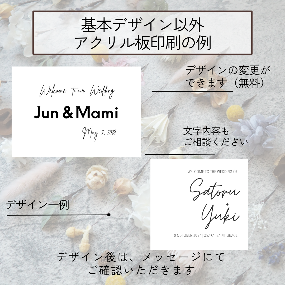 【35〜80名様分】ゲスト参加型　結婚式証明書　70本✴︎スクエア　ミモザ