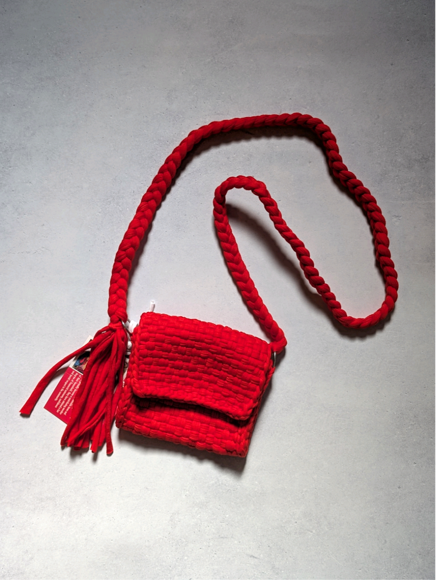 project-1000 phone case 【red】スマホショルダー　スマホポーチ　ポシェット