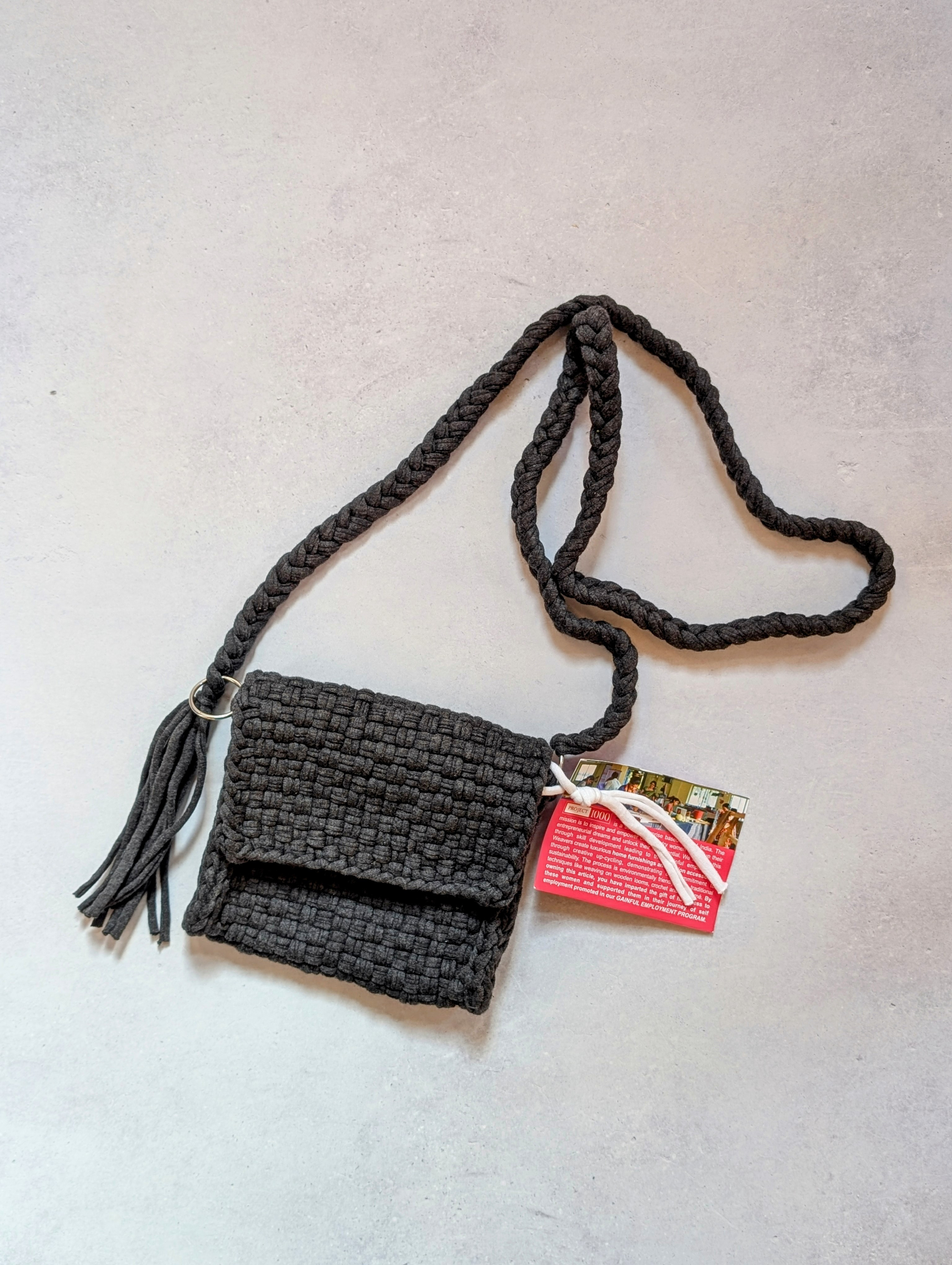 project-1000 phone case 【dk.gray】スマホショルダー　スマホポーチ　ポシェット
