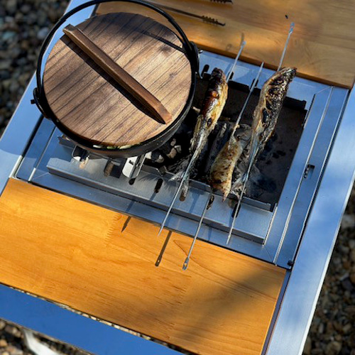 アウトドアで囲炉裏を愉しむ贅沢 IGT規格IRO+RI【イロリ】 その他調理