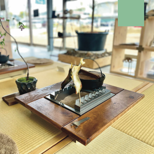 アウトドアで囲炉裏を愉しむ贅沢 IGT規格IRO+RI【イロリ】 その他調理