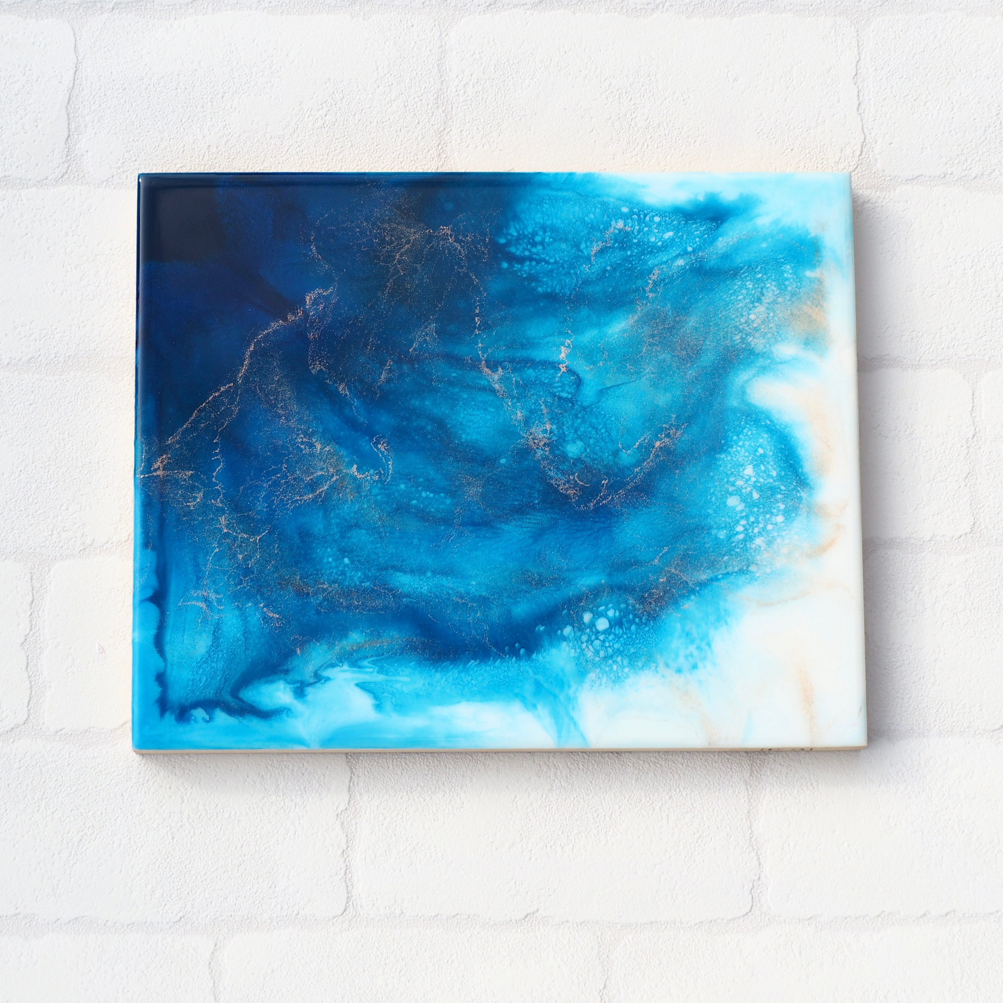 ☆yuyu☆❀アクリルライト絵画レジン海アート❀ ☆yuyu☆様専用❀アクリルライト絵画レジン海アート❀