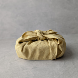 【お弁当包み／ミモザ】リネン　新生活に 1枚目の画像