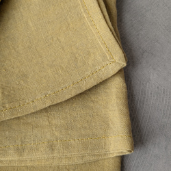 【お弁当包み／ミモザ】リネン　新生活に 2枚目の画像