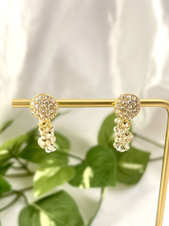 プリマヴェッラ ファルファーレビーズピアス/イヤリング ピアス