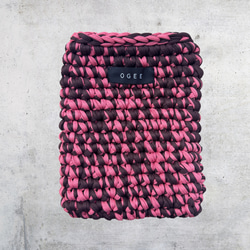 ブックポーチ】【タブレットケース】05 ネイビー × 20 ブラウン / 文庫