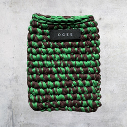 ブックポーチ】【タブレットケース】05 ネイビー × 20 ブラウン / 文庫