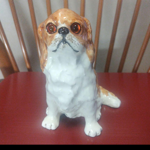 ウィンスタンレイ（ケンジントン）キャット、犬の作品、キングチャールズスパニエル ウィンスタンレイ（ケンジントン）キャット、犬の作品、キング