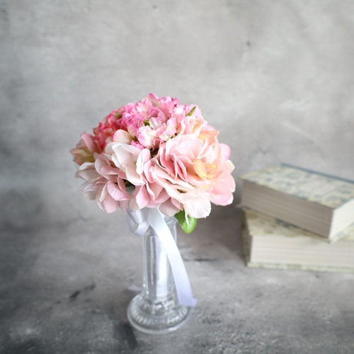 トス用ブーケ❁ピンク❁ ブーケ トス ブーケプルズ ミニブーケ