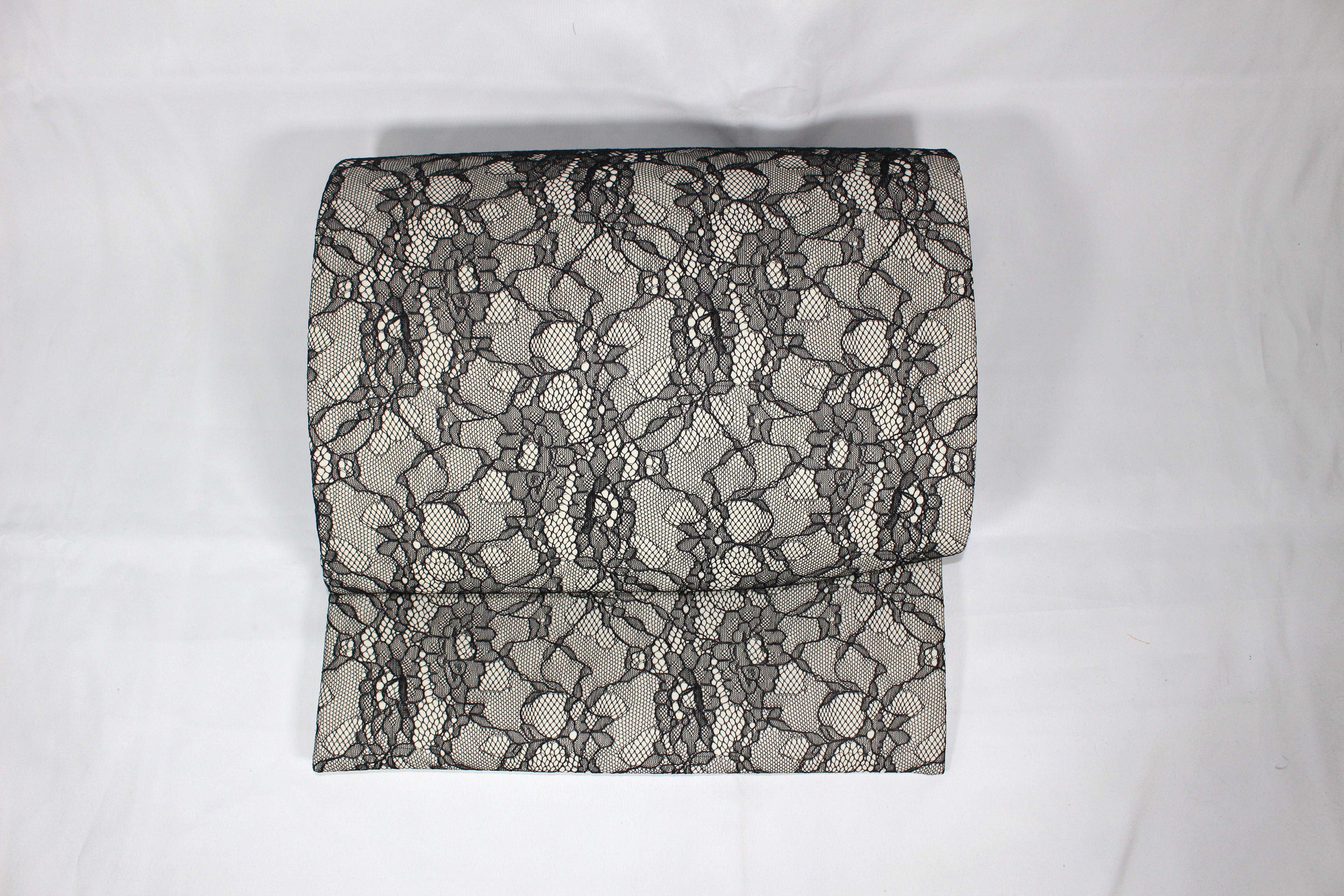 レース　お太鼓帯　文化帯　軽装帯