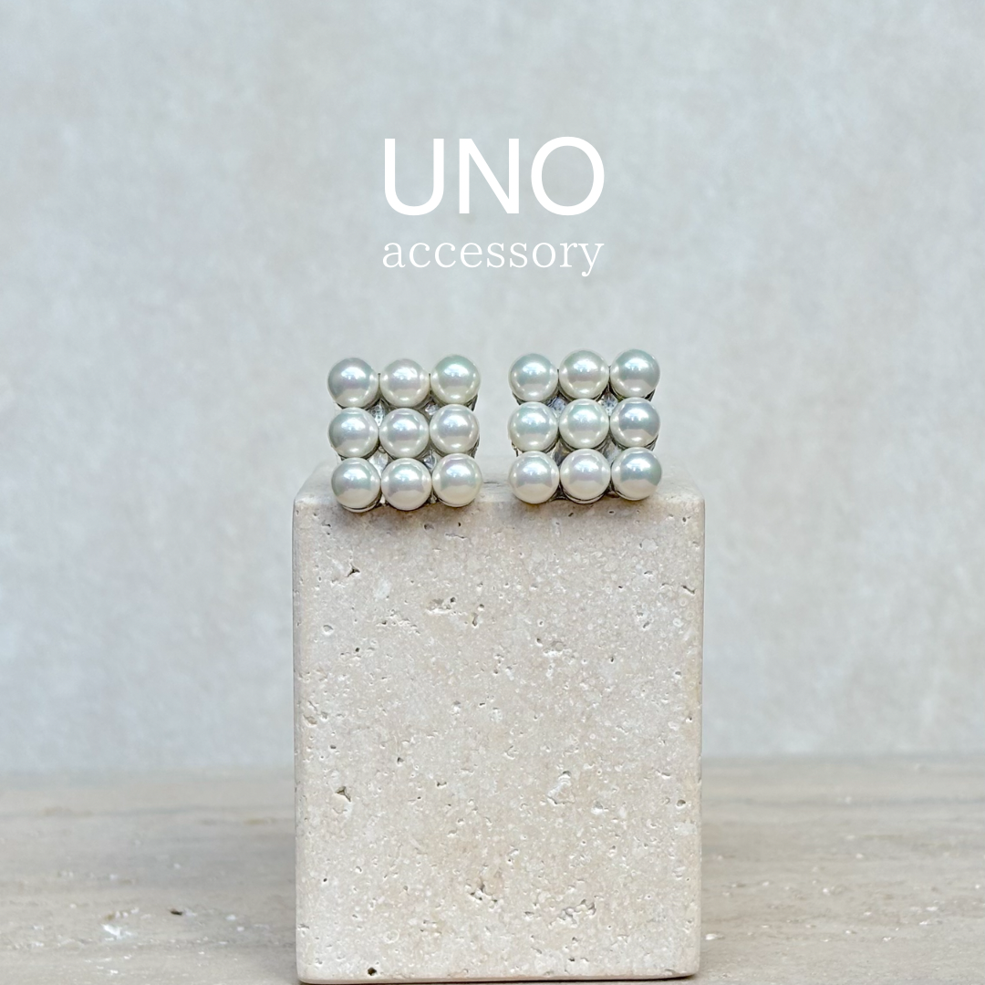 square pearl (A/silver)