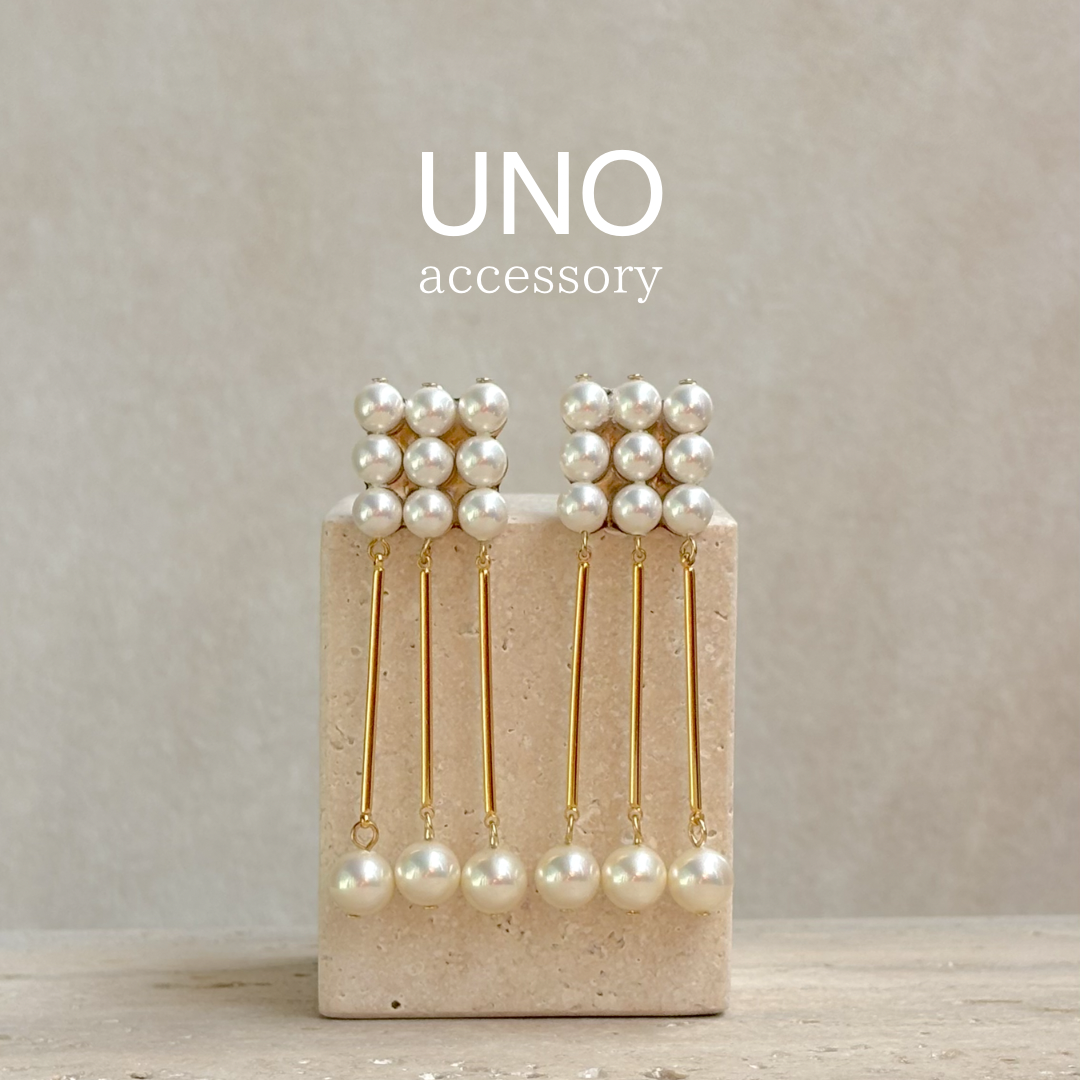 square pearl (B/gold)