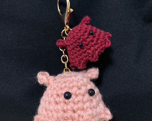 た*や様 ピーナッツくんの編みぐるみキーホルダー♡ た*や様