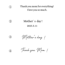 ガラスボックス　フラワーギフト　名入れ　母の日　結婚祝い　誕生日　結婚式　卒業　入学　送別 10枚目の画像