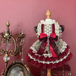 Mayページ犬服　猫服　ハンドメイド　ワンピース　わんちゃん ma様専用犬服 猫服 ハンドメイド ワンピース わんちゃん - メルカリ