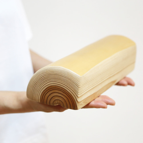 送料無料 木枕 首枕 吉野杉 天然木枕 肩こり解消 首こり改善 血行促進