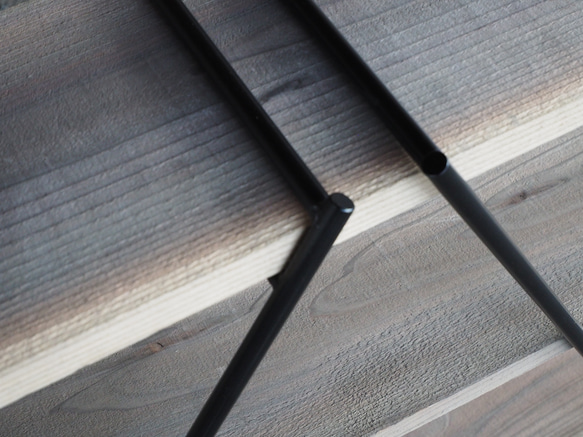 【新製品】人気！アウトドア アイアン シェルフラック（L900mm×W210mm×H700mm/棚3枚付き）燕三条 6枚目の画像