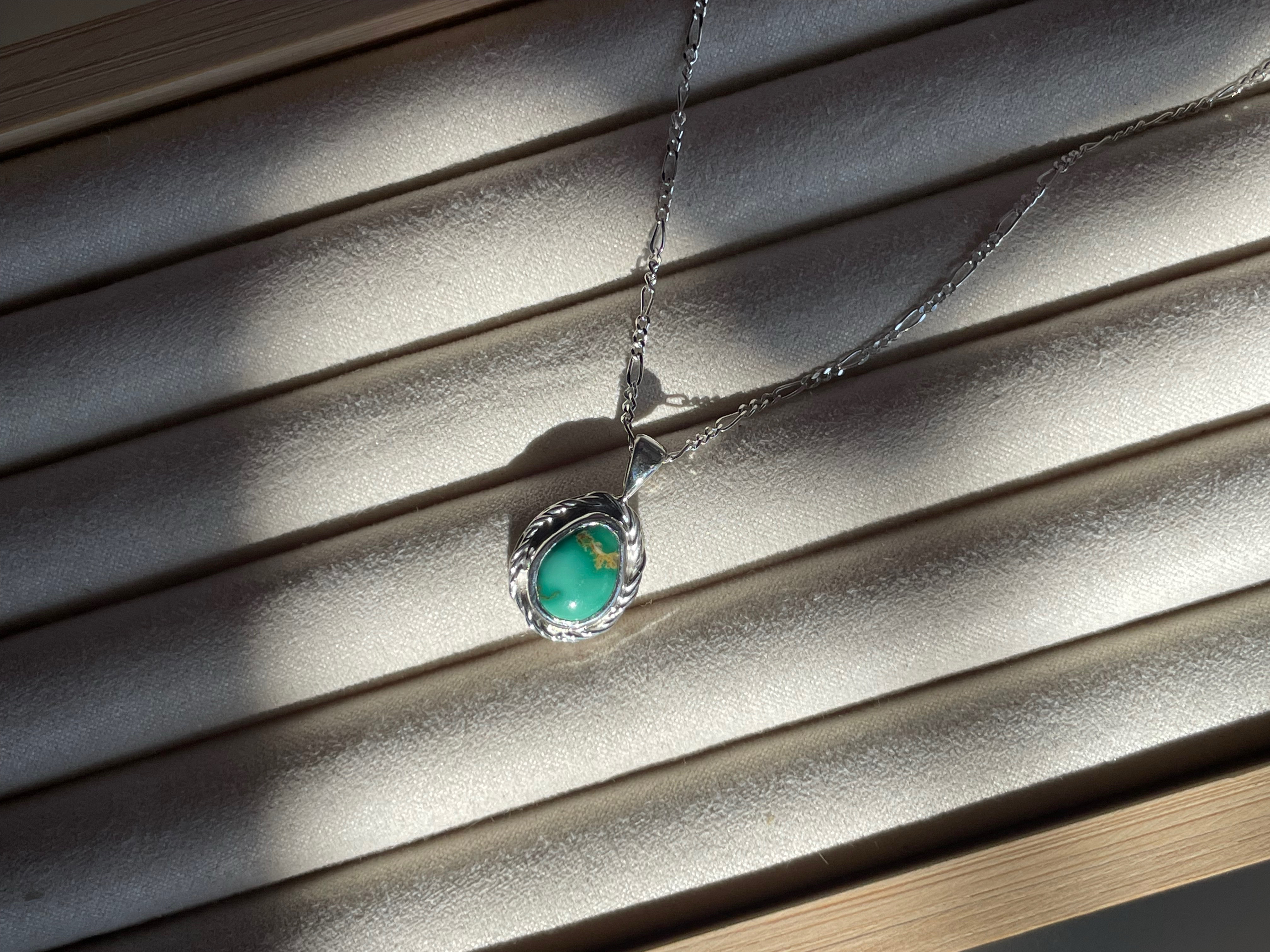 Emerald valley necklace《silver925》【受注製作】