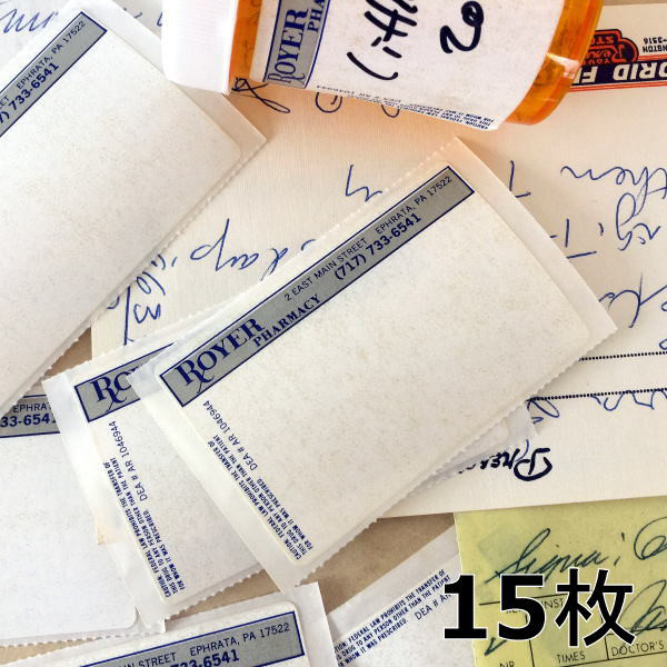 407・R-1410 ROYER PHARMACY お薬ラベル 15枚 ヴィンテージ