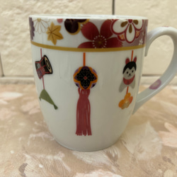 フルーツ柄＆本金仕様ティーポット♥ポーセラーツ ポット・急須