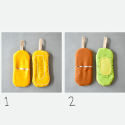 たまごやきとキウイフルーツのほっこりするミニミトンセット 6枚目の画像