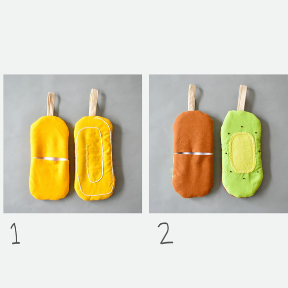 たまごやきとキウイフルーツのほっこりするミニミトンセット 6枚目の画像