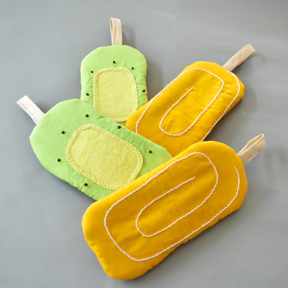 たまごやきとキウイフルーツのほっこりするミニミトンセット 2枚目の画像